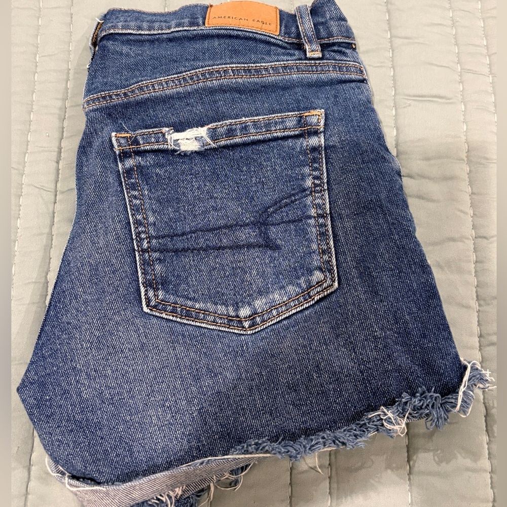 American Eagle Outfitters Distressed Denim Shorts